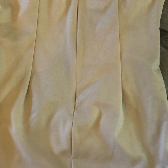 🔴 Cream Strapless Cocktail, Club Dress Sze L - Picture 5 of 6